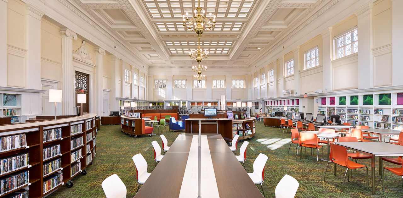 Interior - Lillian Marerro Library